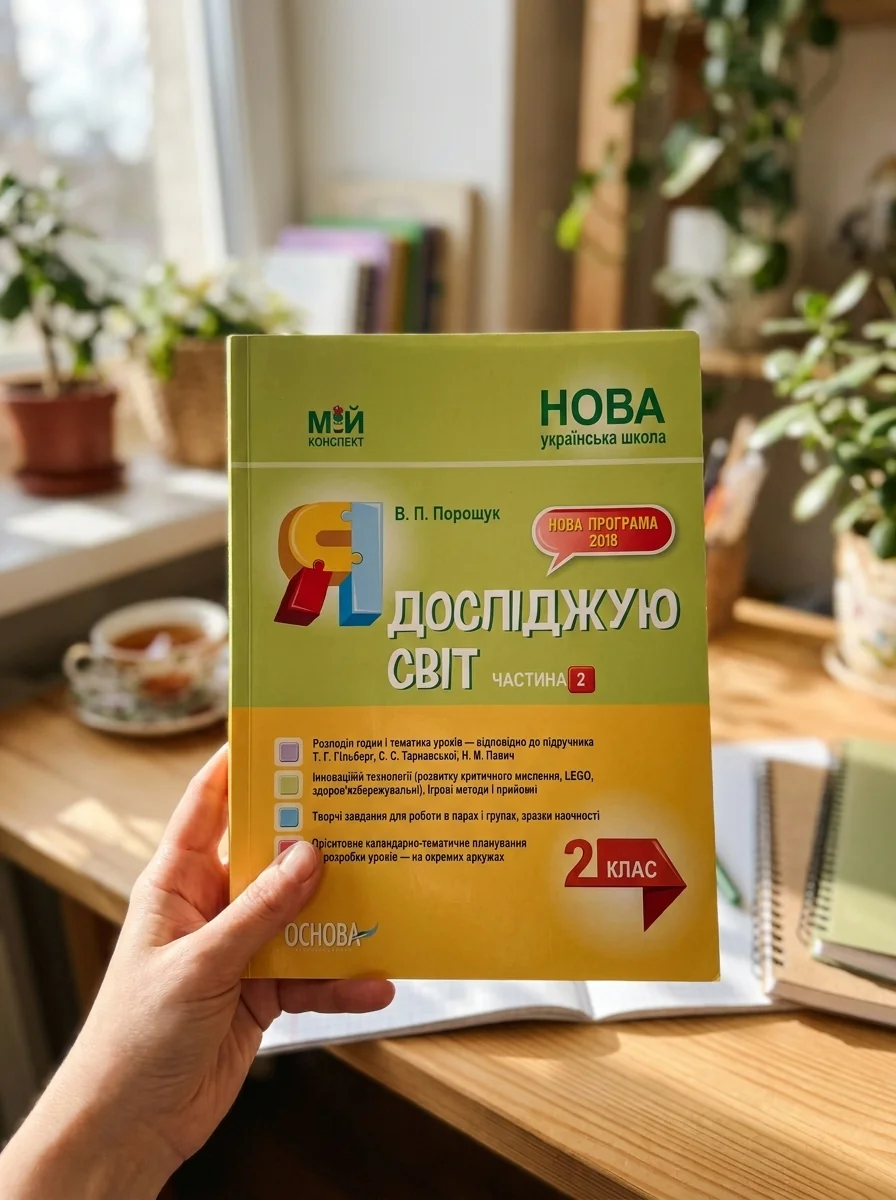 Мій конспект. Я досліджую світ. 2 клас. Частина 2 — Книги