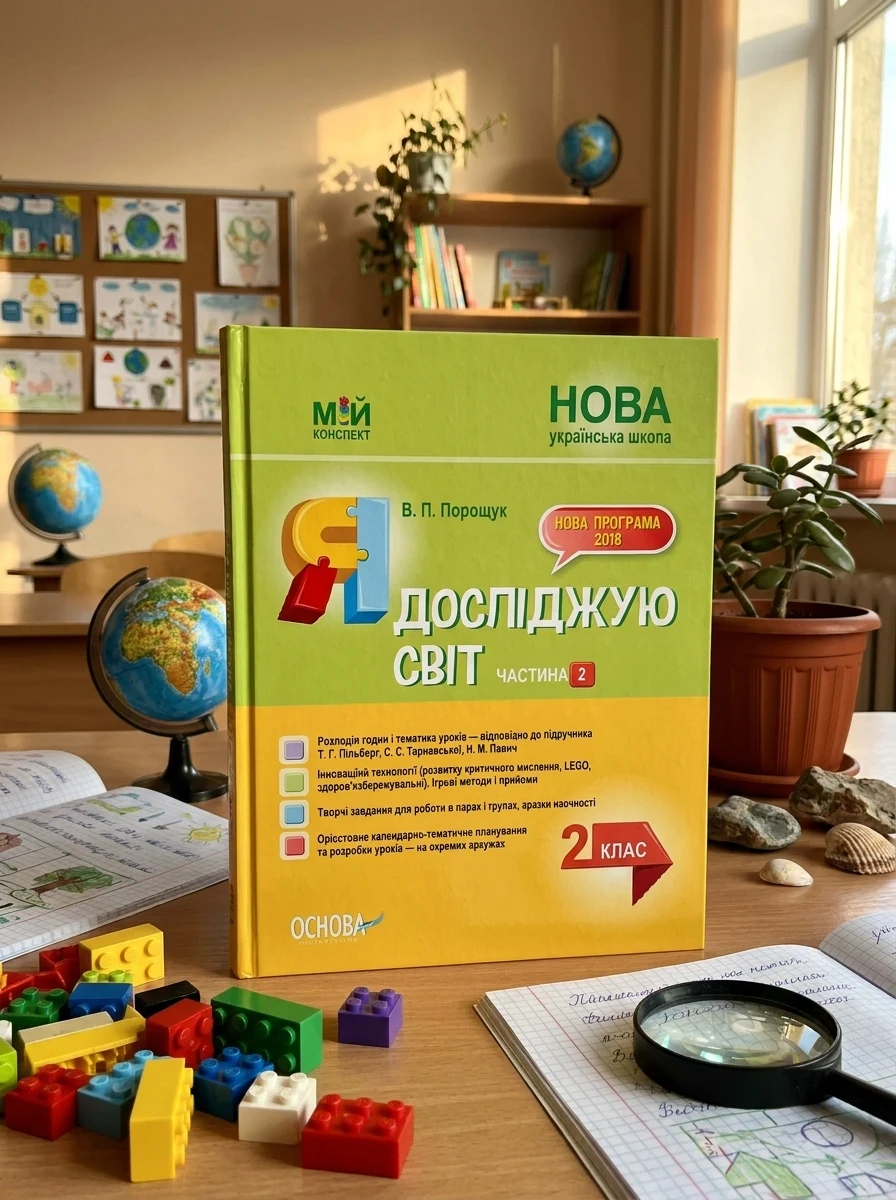 Мій конспект. Я досліджую світ. 2 клас. Частина 2 — фото 2
