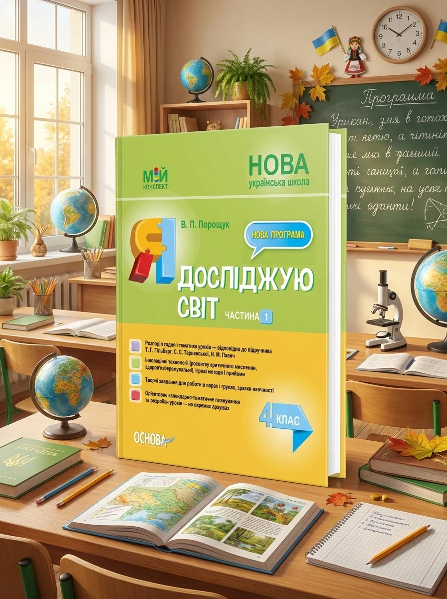 Мій конспект. Я досліджую світ. 4 клас. Частина 1 — фото 2