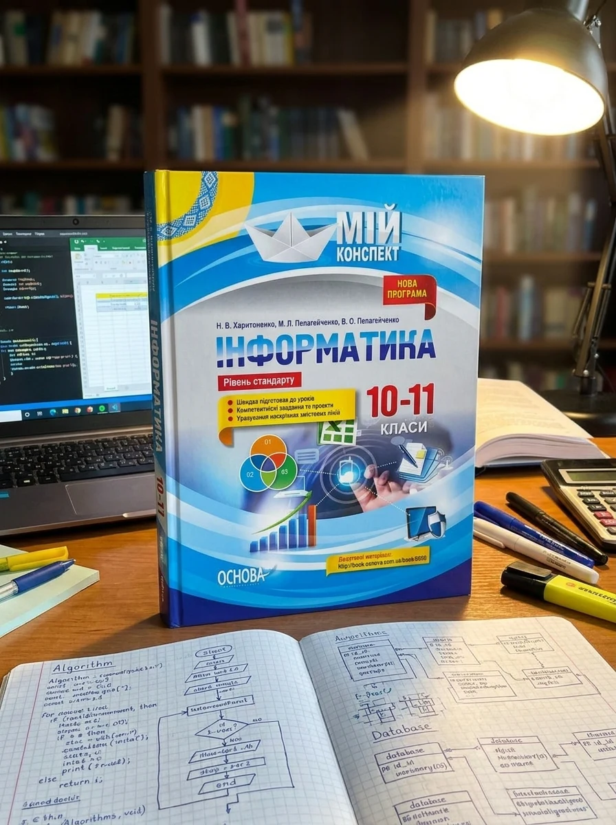 Мій конспект. Інформатика. 10–11 класи. Рівень стандарту — фото 2