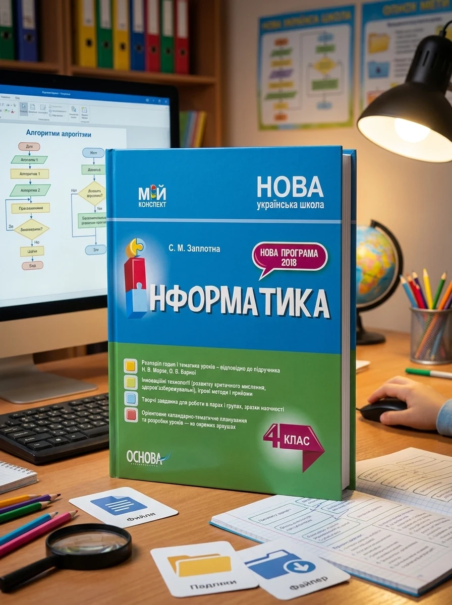 Мій конспект. Інформатика. 4 клас. (за підручником Н. В. Морзе О. В. Барної) — фото 2