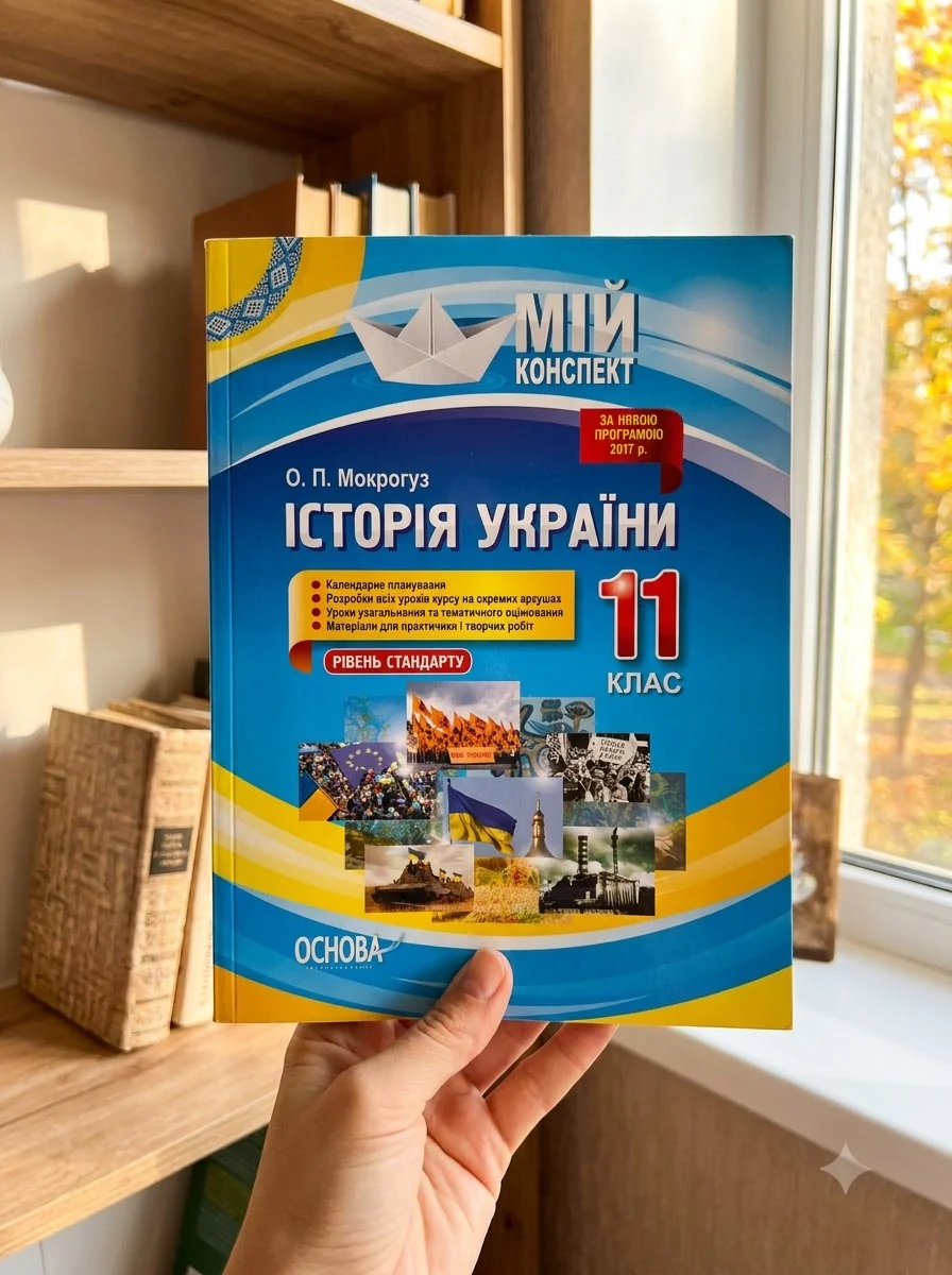 Мій конспект. Історія України. 11 клас. Рівень стандарту — Історія та публіцистика