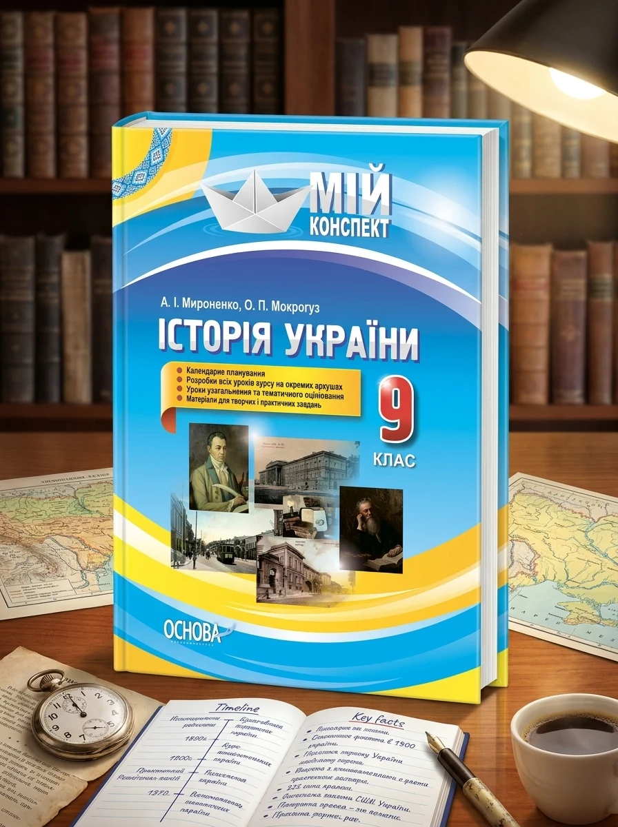Мій конспект. Історія України. 9 клас — Історія та публіцистика