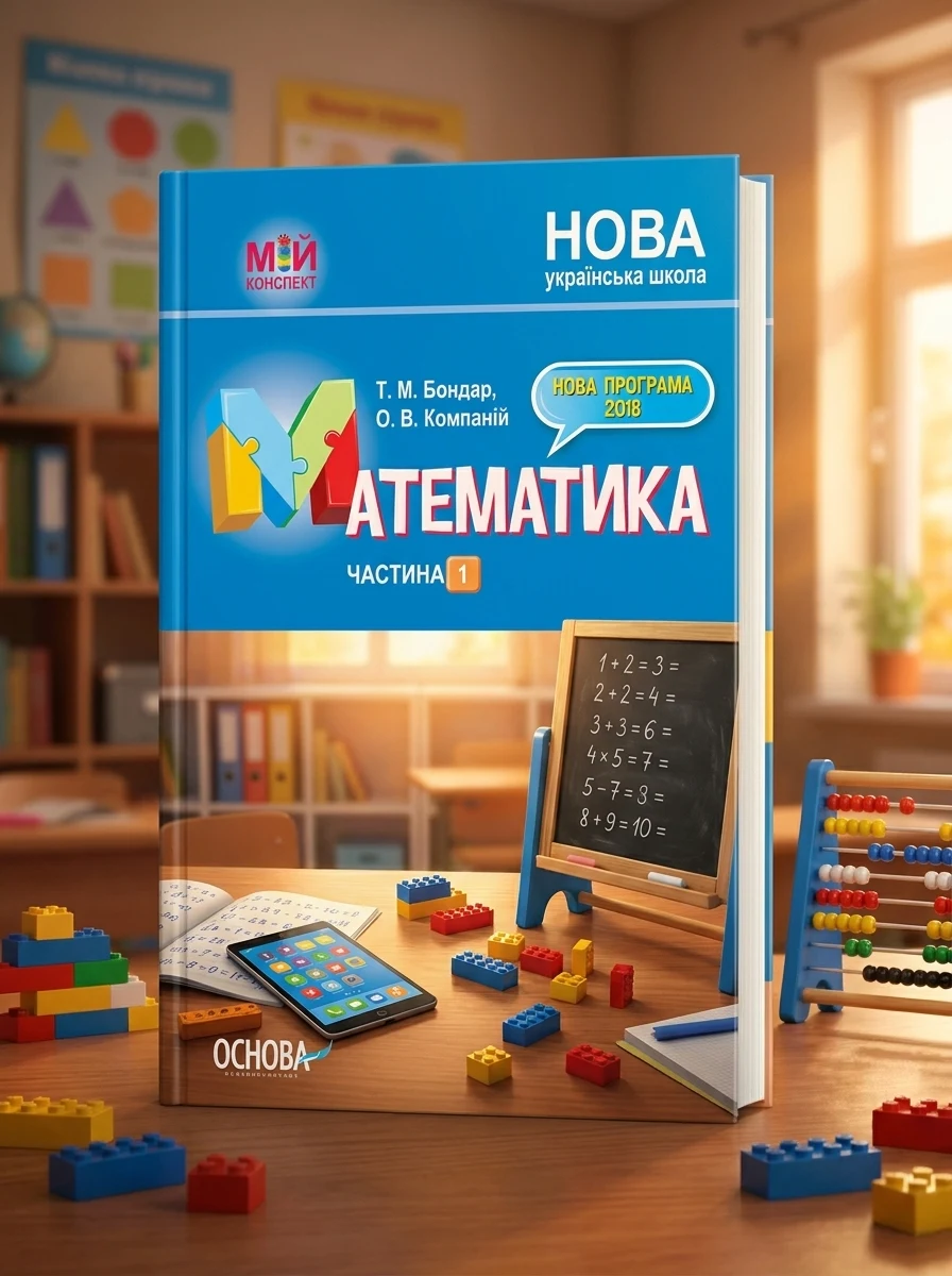 Мій конспект. Математика. 2 клас. Частина 1 — Книги