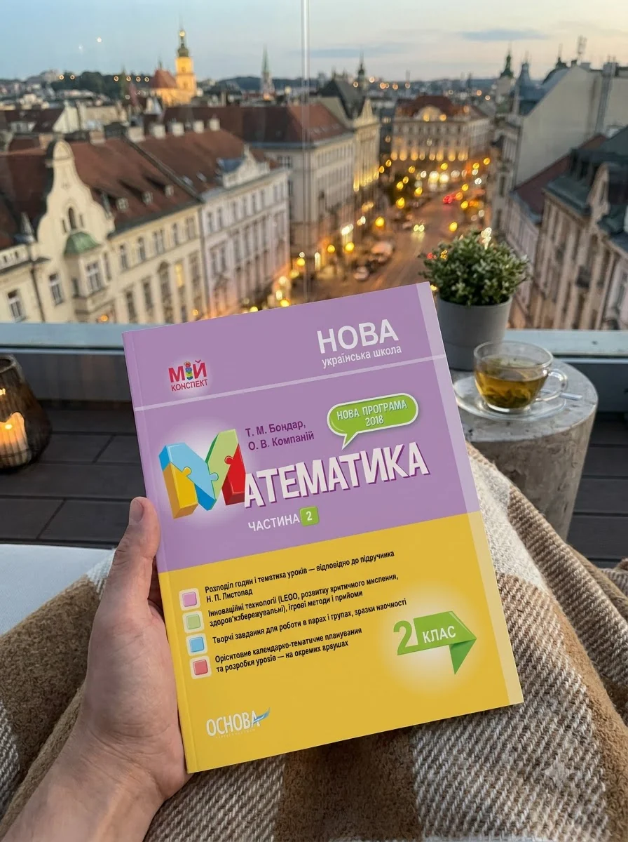 Мій конспект. Математика. 2 клас. Частина 2 (за підручником Н. П. Листопад) — Вивчення мов