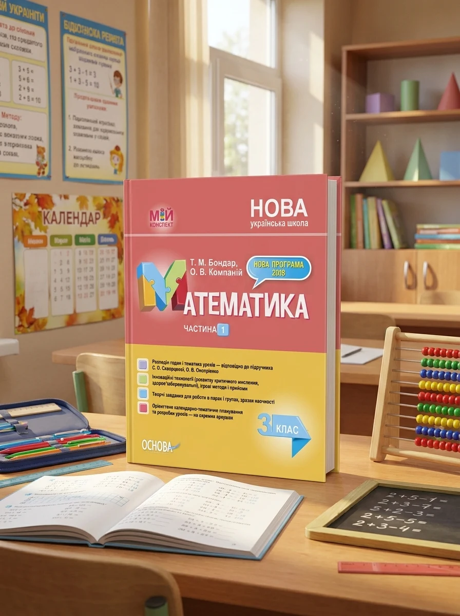 Мій конспект. Математика. 3 клас. Частина 1 (за підручником С. О. Скворцової О. В. Онопрієнко) — Вивчення мов