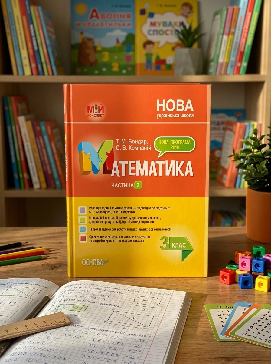 Мій конспект. Математика. 3 клас. Частина 2 (за підручником С. О. Скворцової О. В. Онопрієнко) — фото 2