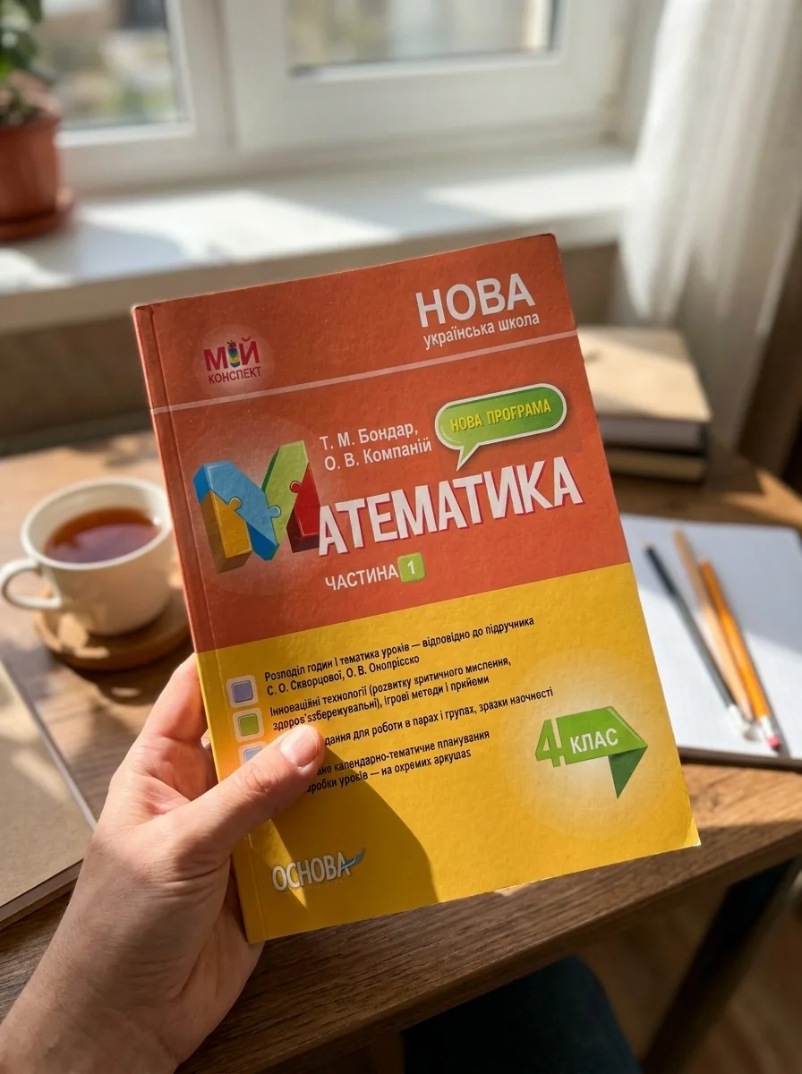 Мій конспект. Математика. 4 клас. Частина 1 (за підручником С. О. Скворцової О. В. Онопрієнко) — Вивчення мов