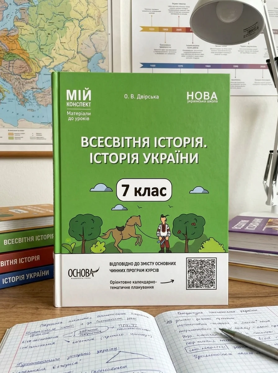 Мій конспект. Матеріали до уроків. Всесвітня історія. Історія України. 7 клас — Вивчення мов