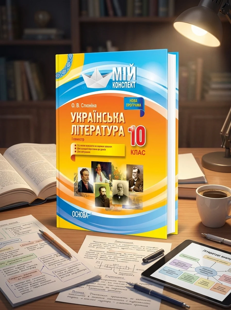 Мій конспект. Українська література. 10 клас. І семестр — Вивчення мов