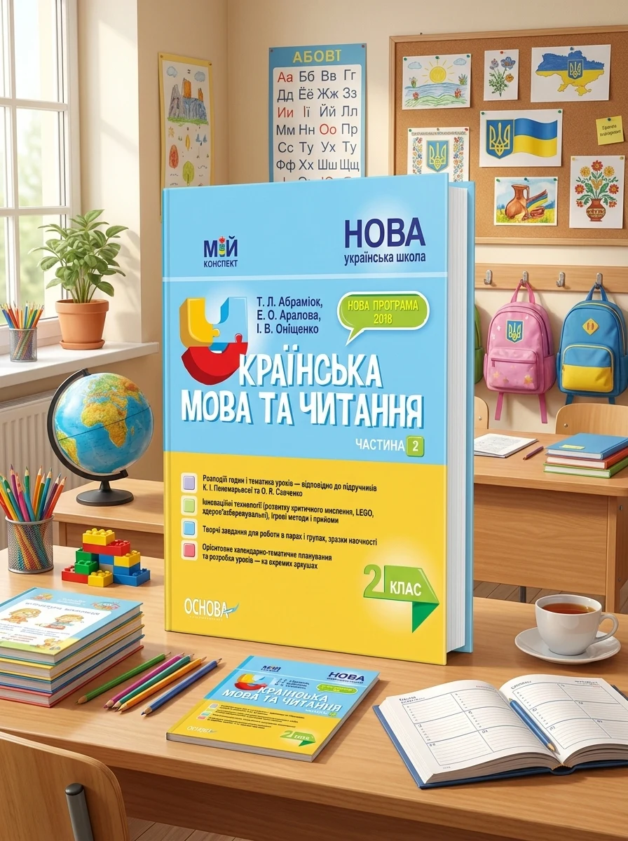 Мій конспект. Українська мова та читання. 2 клас. Частина 2 — Тетяна Абрамюк, фото 2