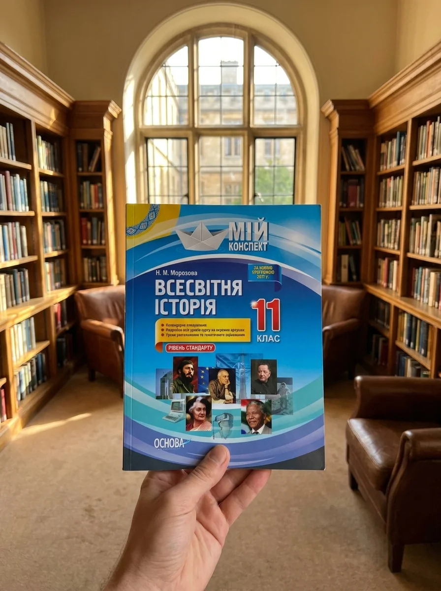 Мій конспект. Всесвітня історія. 11 клас. Рівень стандарту — Історія та публіцистика
