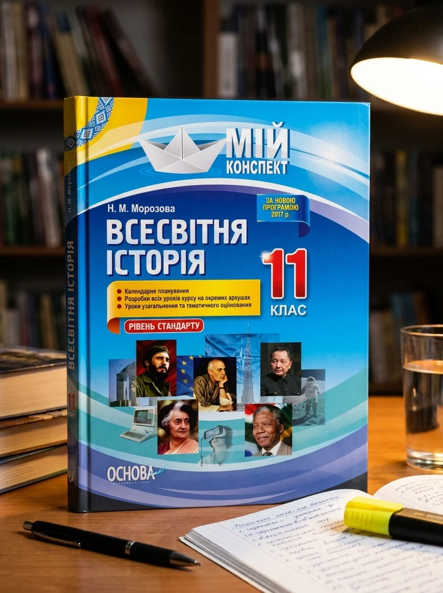 Мій конспект. Всесвітня історія. 11 клас. Рівень стандарту — Історія та публіцистика
