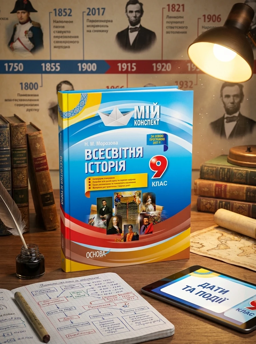 Мій конспект. Всесвітня історія. 9 клас — Історія та публіцистика