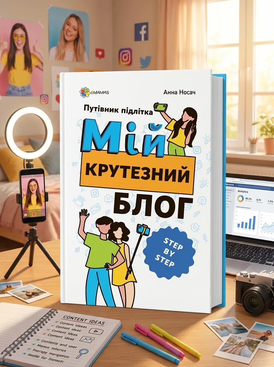 Мій крутезний блог. Путівник підлітка STEP by STEP — Бізнес та саморозвиток
