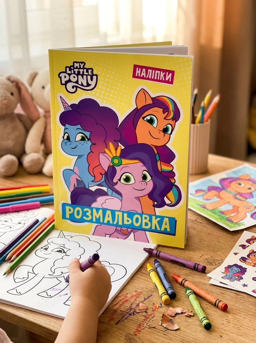 Мій маленький поні. Розмальовка, — Дитяча література