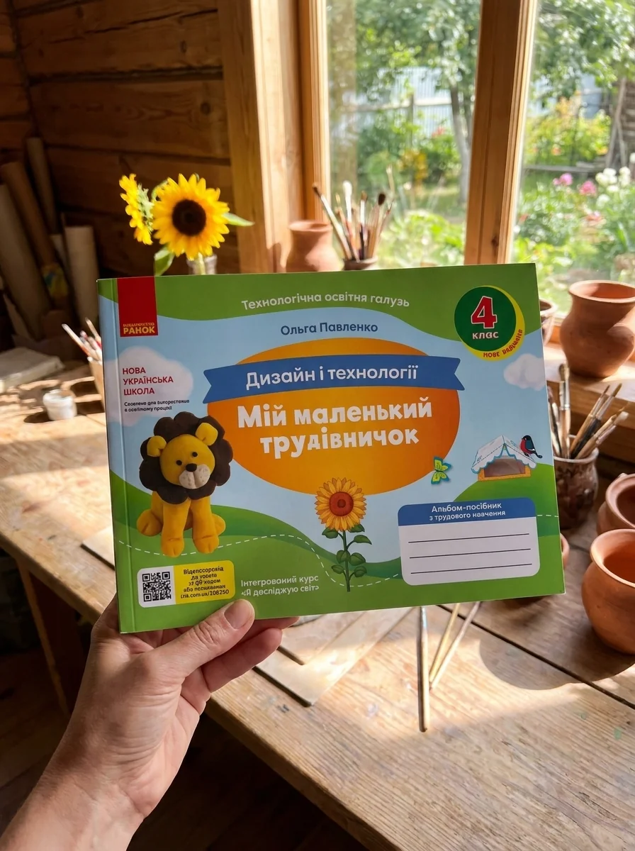 Мій маленький трудівничок. Альбом-посібник з дизайну і технологій. 4 клас — фото 2