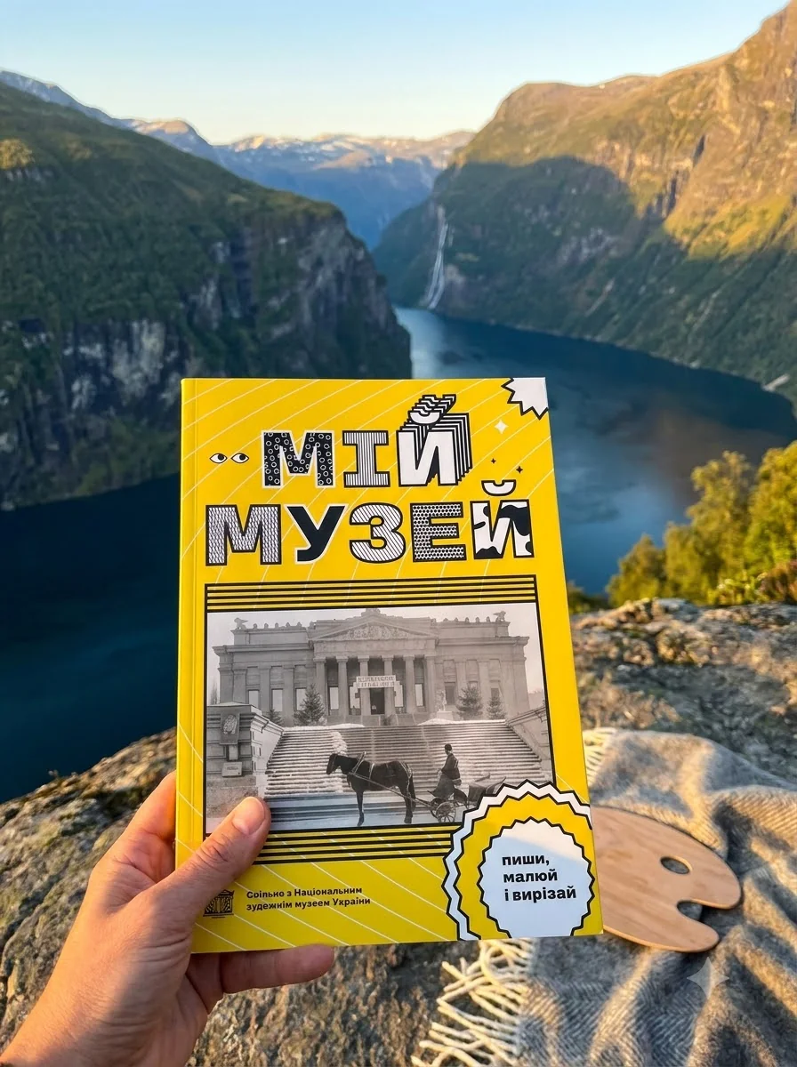 Мій Музей. Пиши, малюй і вирізай — Книги-іграшки