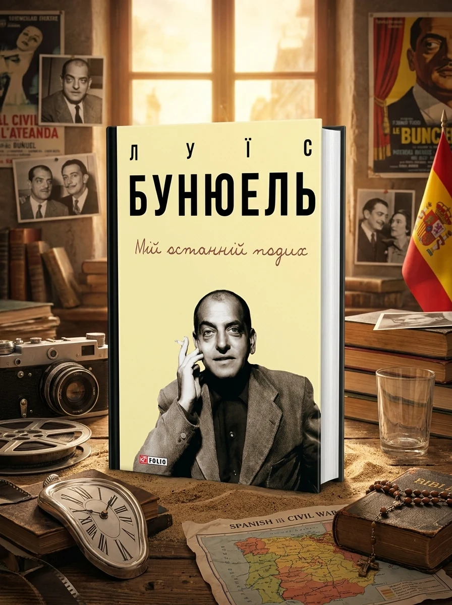 Мій останній подих — Луїс Бунюель, обкладинка