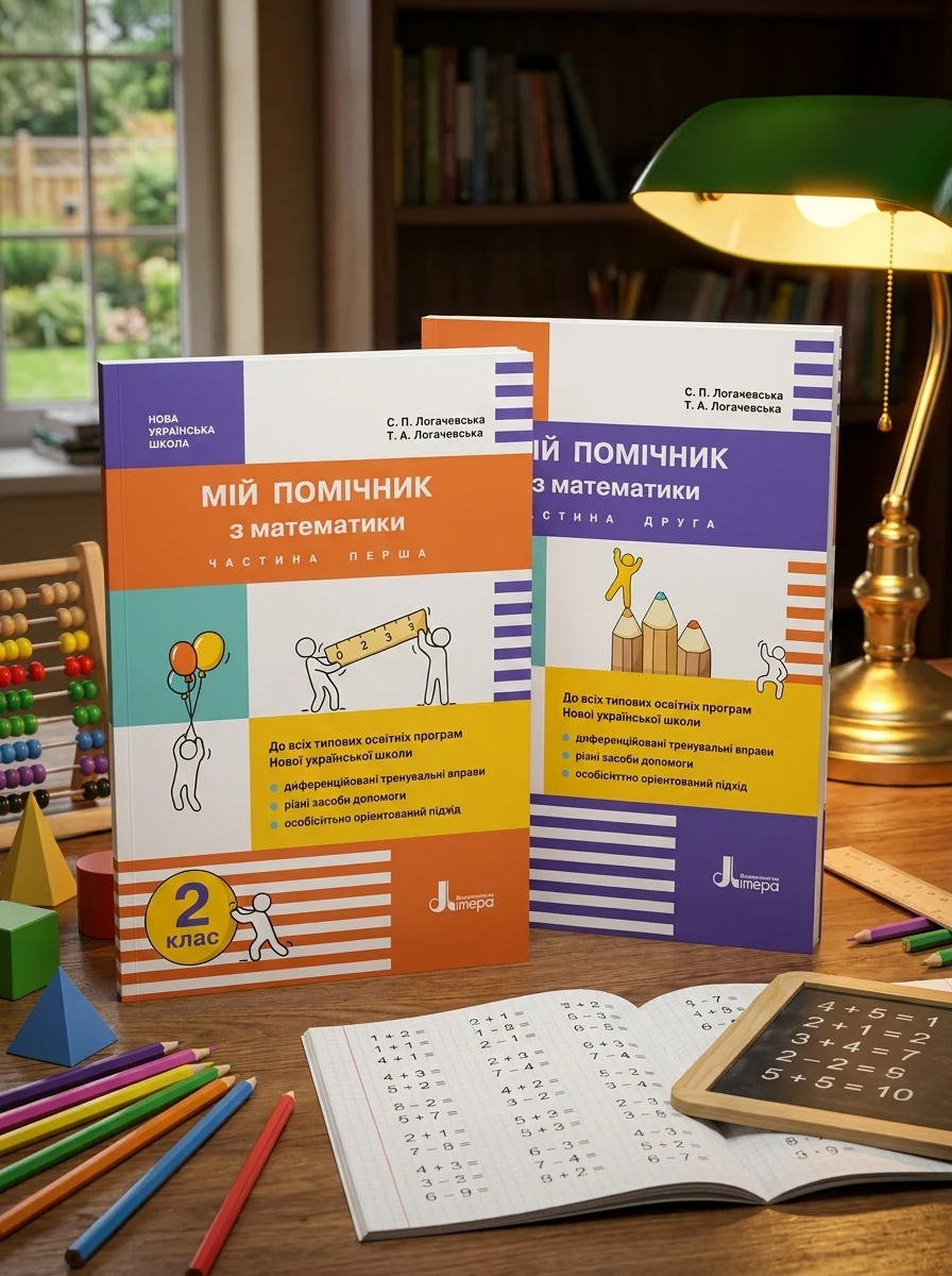 Мій помічник з математики. 2 клас. Комплект у 2-ох частинах — Вивчення мов