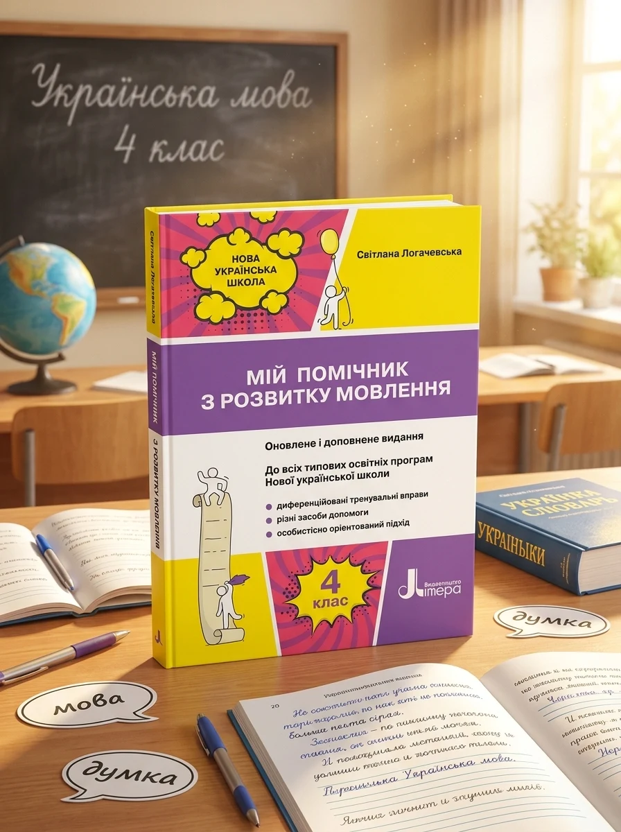 Мій помічник з розвитку мовлення. 4 клас — Вивчення мов