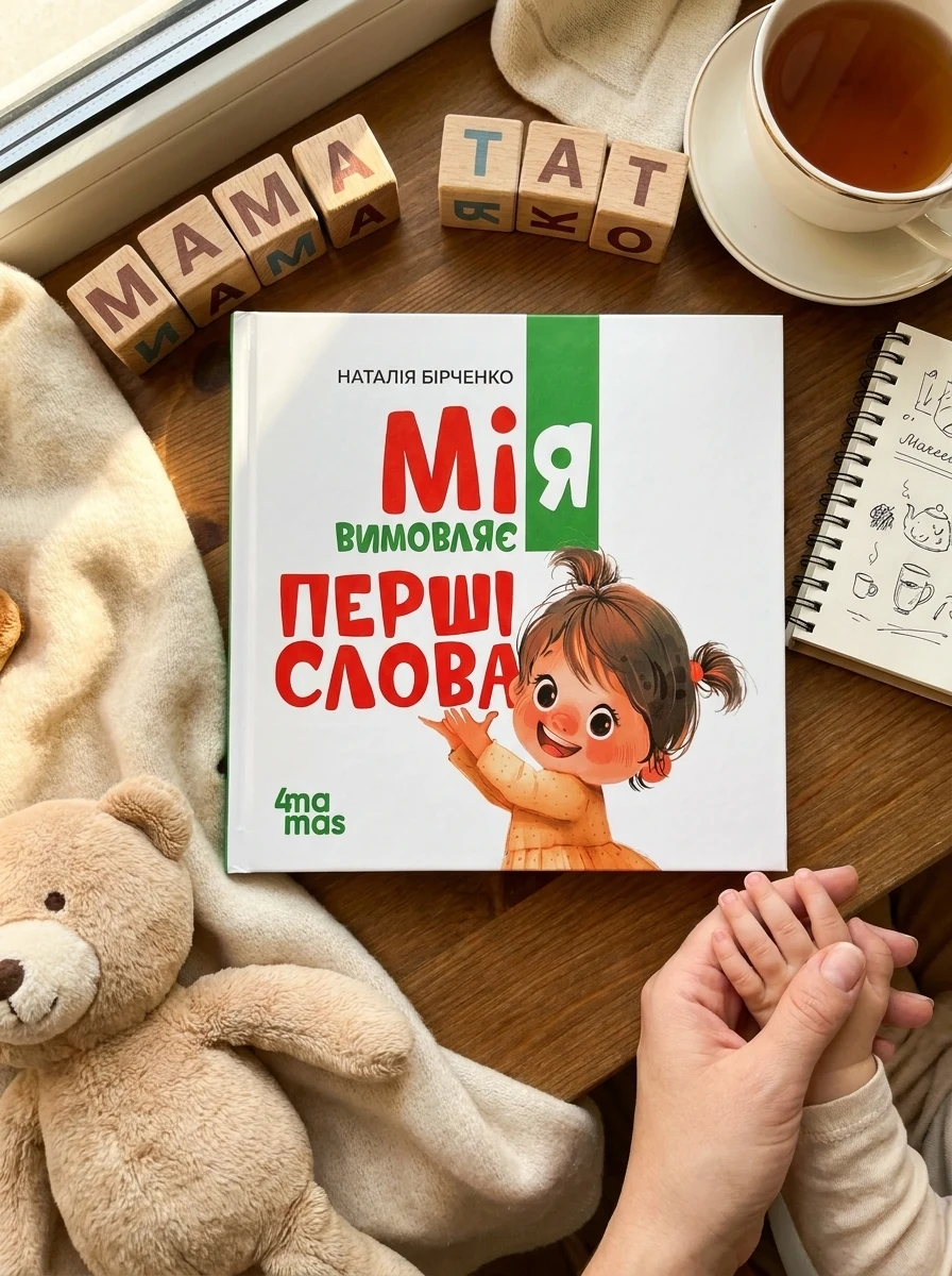 Мія вимовляє перші слова — Дитяча література