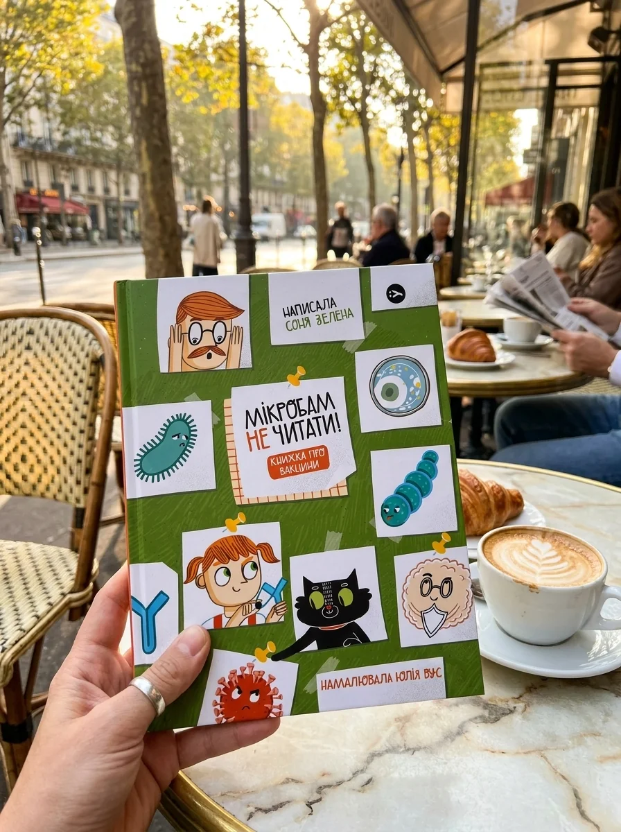 Мікробам не читати! Книжка про вакцини — фото 2