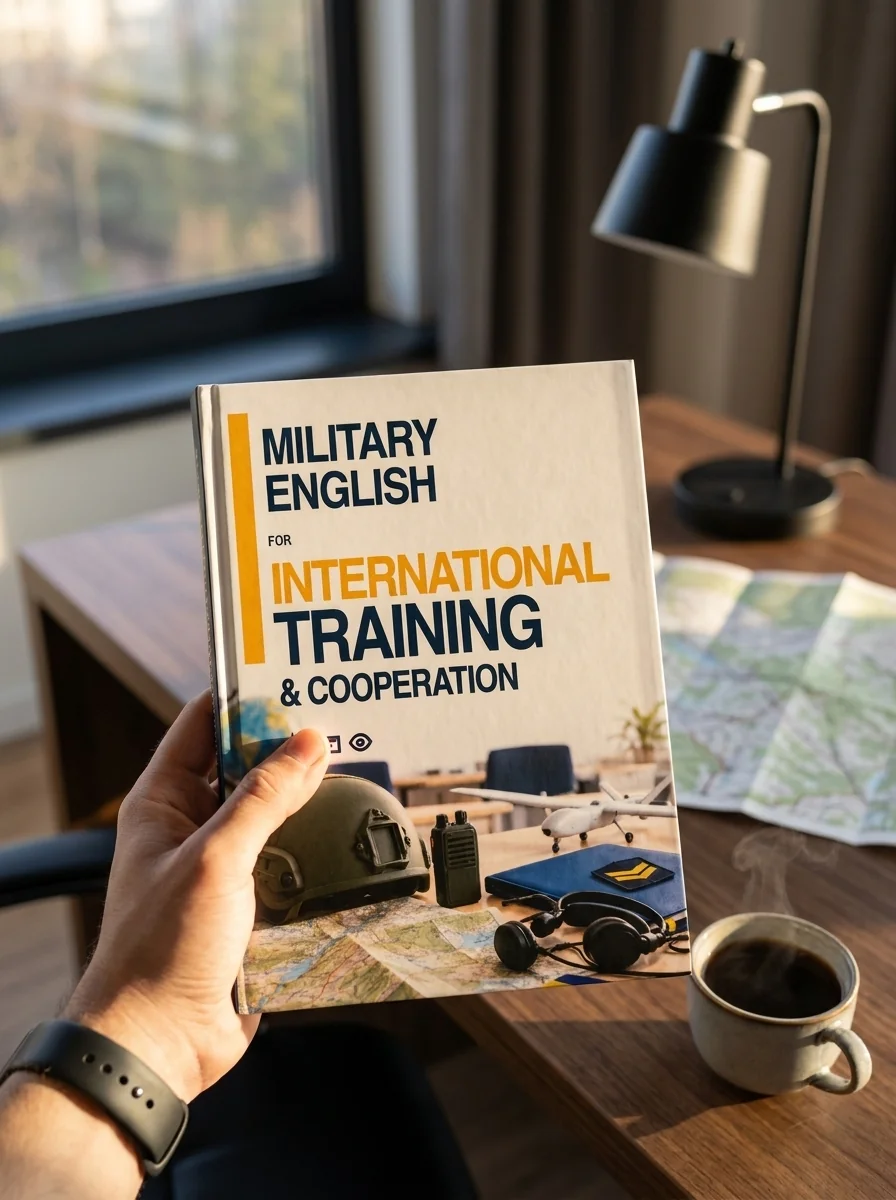 Military English for International Training & Cooperation / Військова англійська в міжнародному середовищі, обкладинка