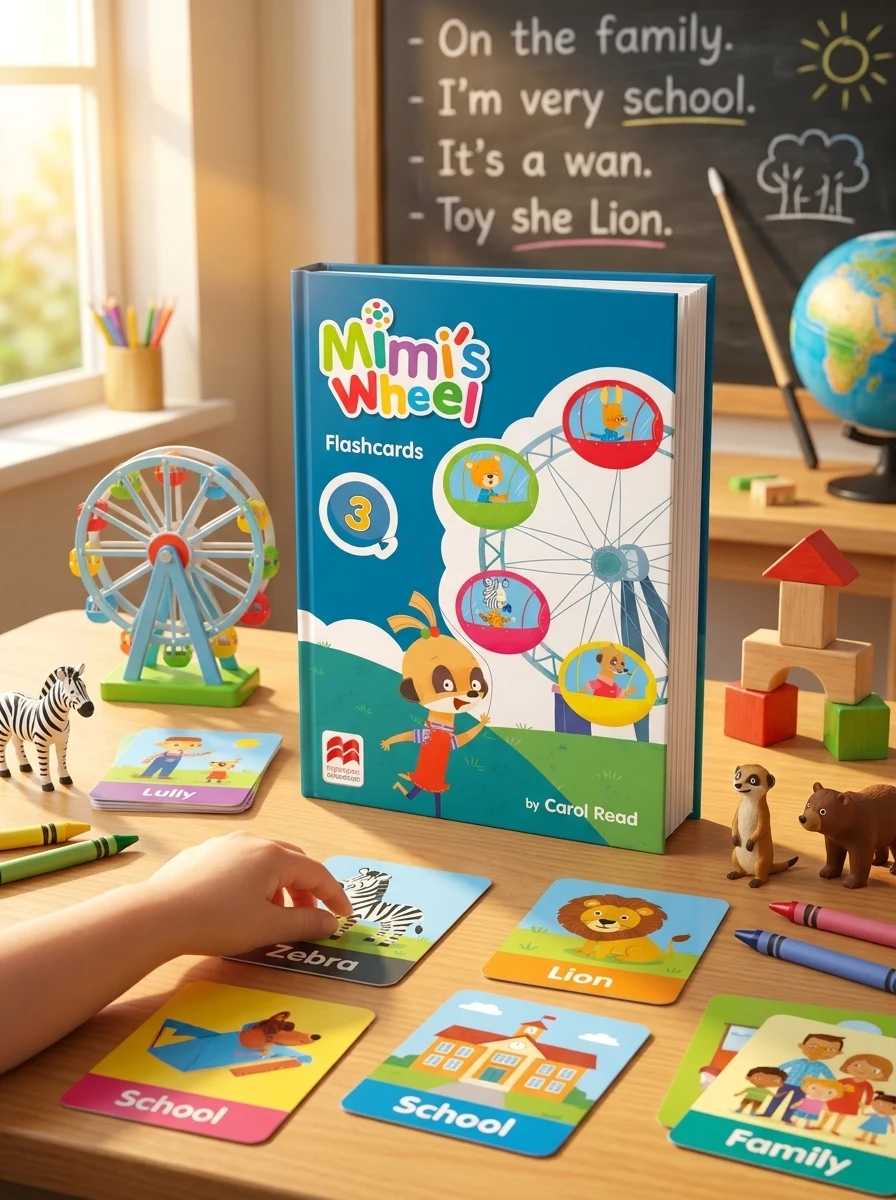 Mimi’s Wheel. Level 3. Flashcards — Вивчення мов