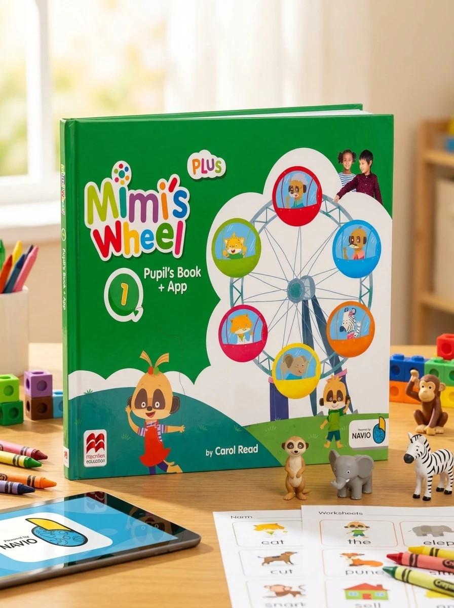 Mimi's Wheel Level 1 Pupil's Book with App — Вивчення мов