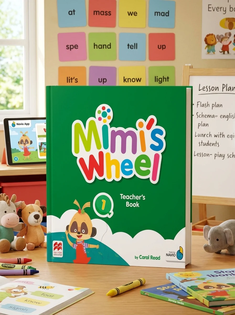 Mimi's Wheel Level 1 Teacher's Book with Navio App — Вивчення мов