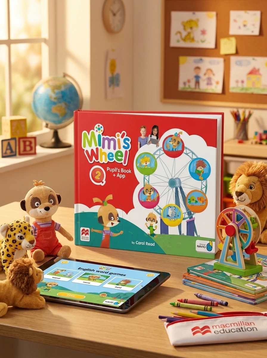 Mimi's Wheel. Level 2. Pupil's Book with Navio App — Вивчення мов