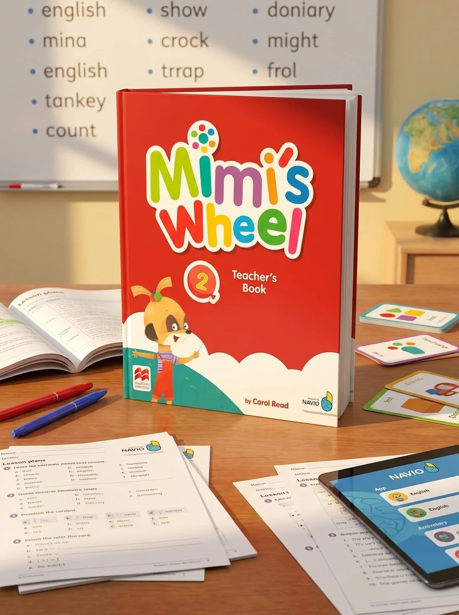 Mimi's Wheel. Level 2. Teacher's Book with Navio App — Вивчення мов