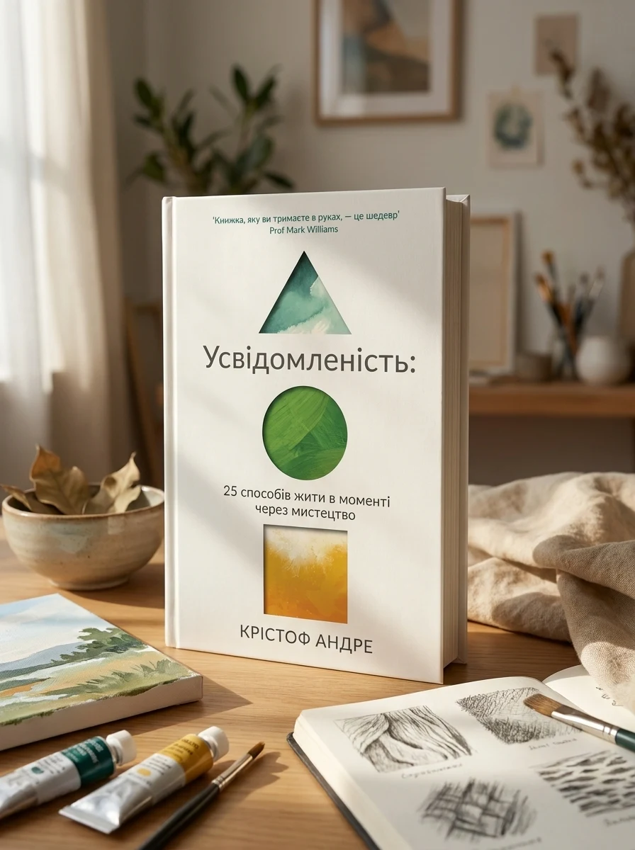 Mindfulness. 25 Ways to Live in the Moment Through Art — Наука та психологія