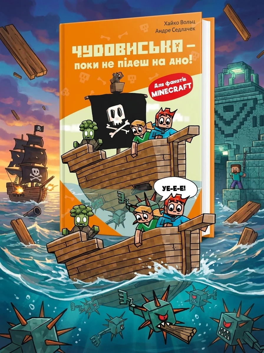 Minecraft. Чудовиська — поки не підеш на дно! Книга 4