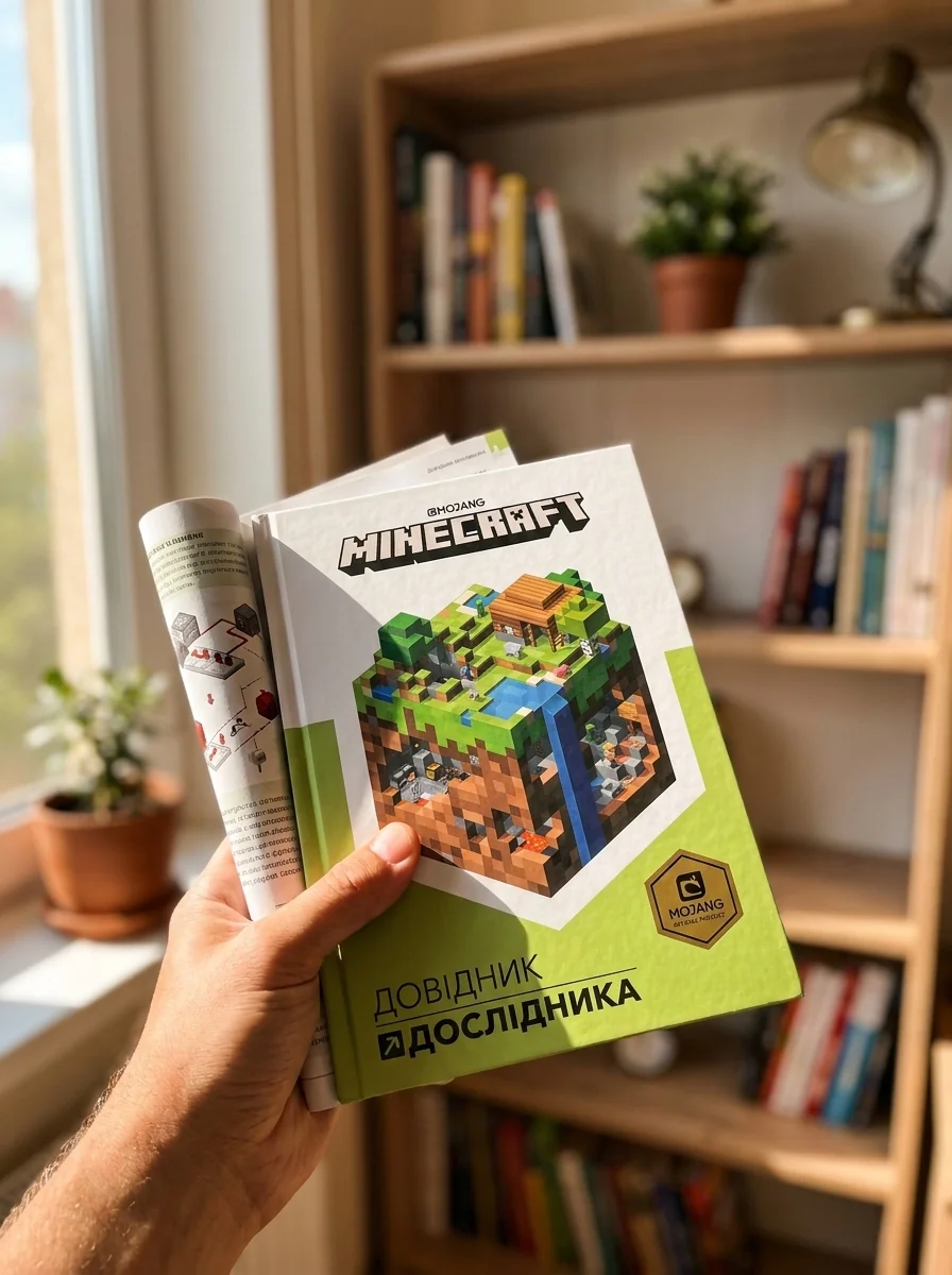 Minecraft. Довідник дослідника — Дитяча література