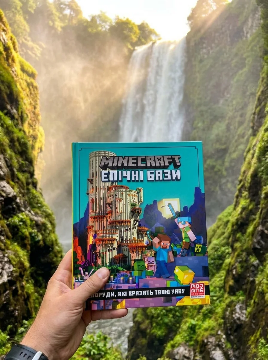 MINECRAFT Епічні бази — Томас Макбраєн, обкладинка