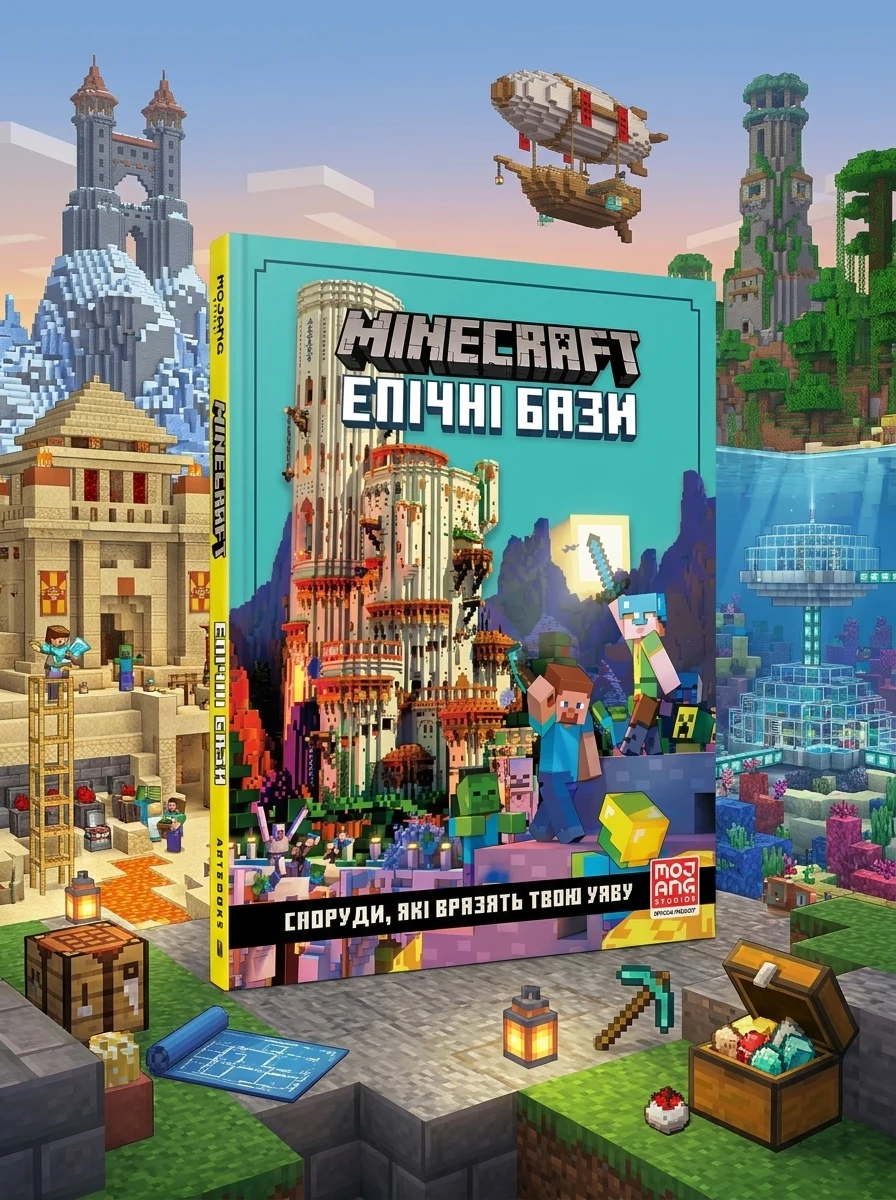 MINECRAFT Епічні бази — Навчальна література