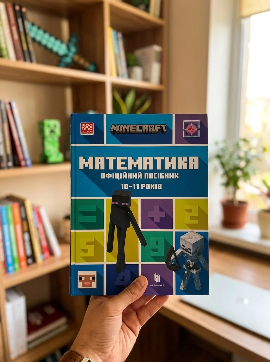 Minecraft. Математика. Офіційний посібник. 10-11 років — фото 2