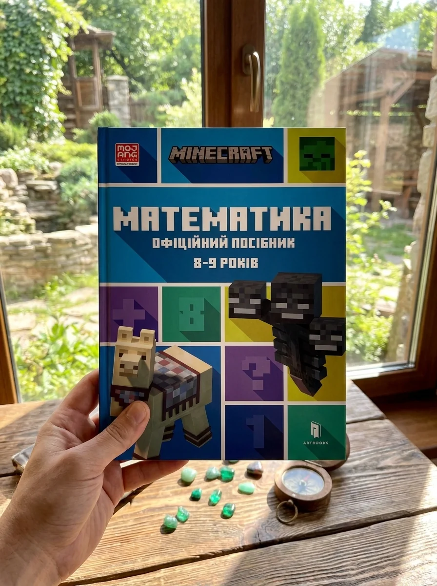 MINECRAFT Математика. Офіційний посібник. 8-9 років — Навчальна література