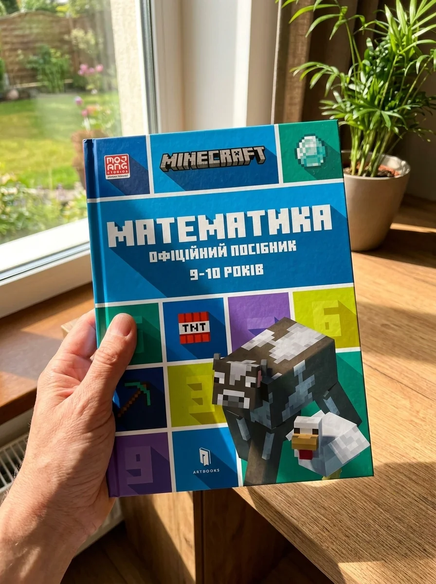 MINECRAFT Математика. Офіційний посібник. 9-10 років — фото 2