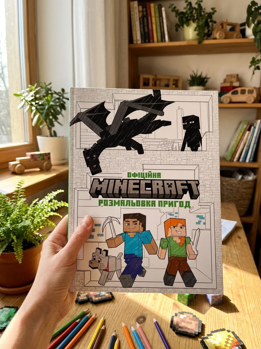 Minecraft. Офіційна розмальовка пригод — фото 2
