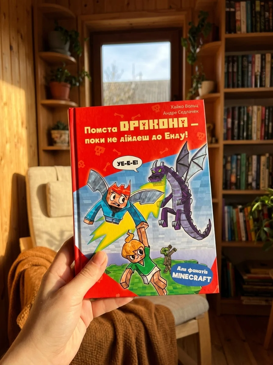Minecraft. Помста дракона — поки не дійдеш до Енду! Книга 3 — Дитяча література