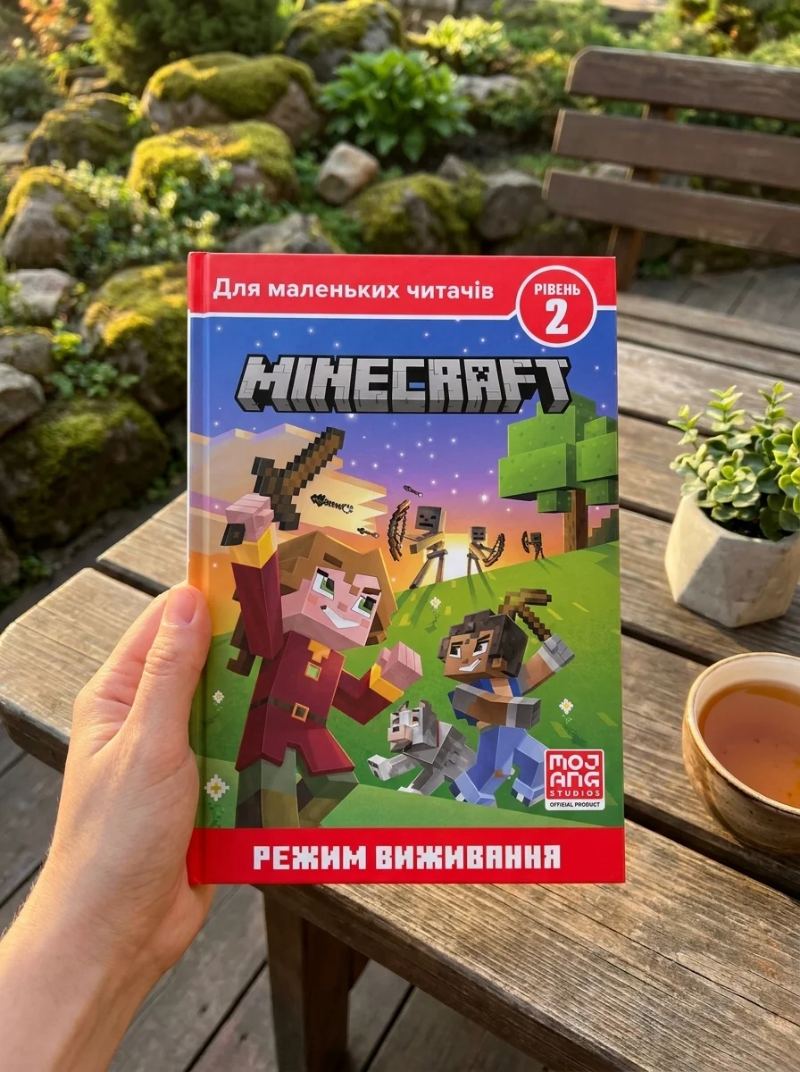 Minecraft. Режим виживання. Рівень 2 — Розвивальні книги