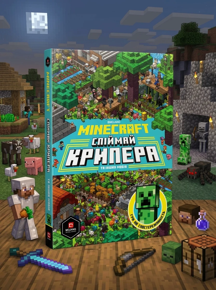 Minecraft. Спіймай крипера та інших мобів — фото 2