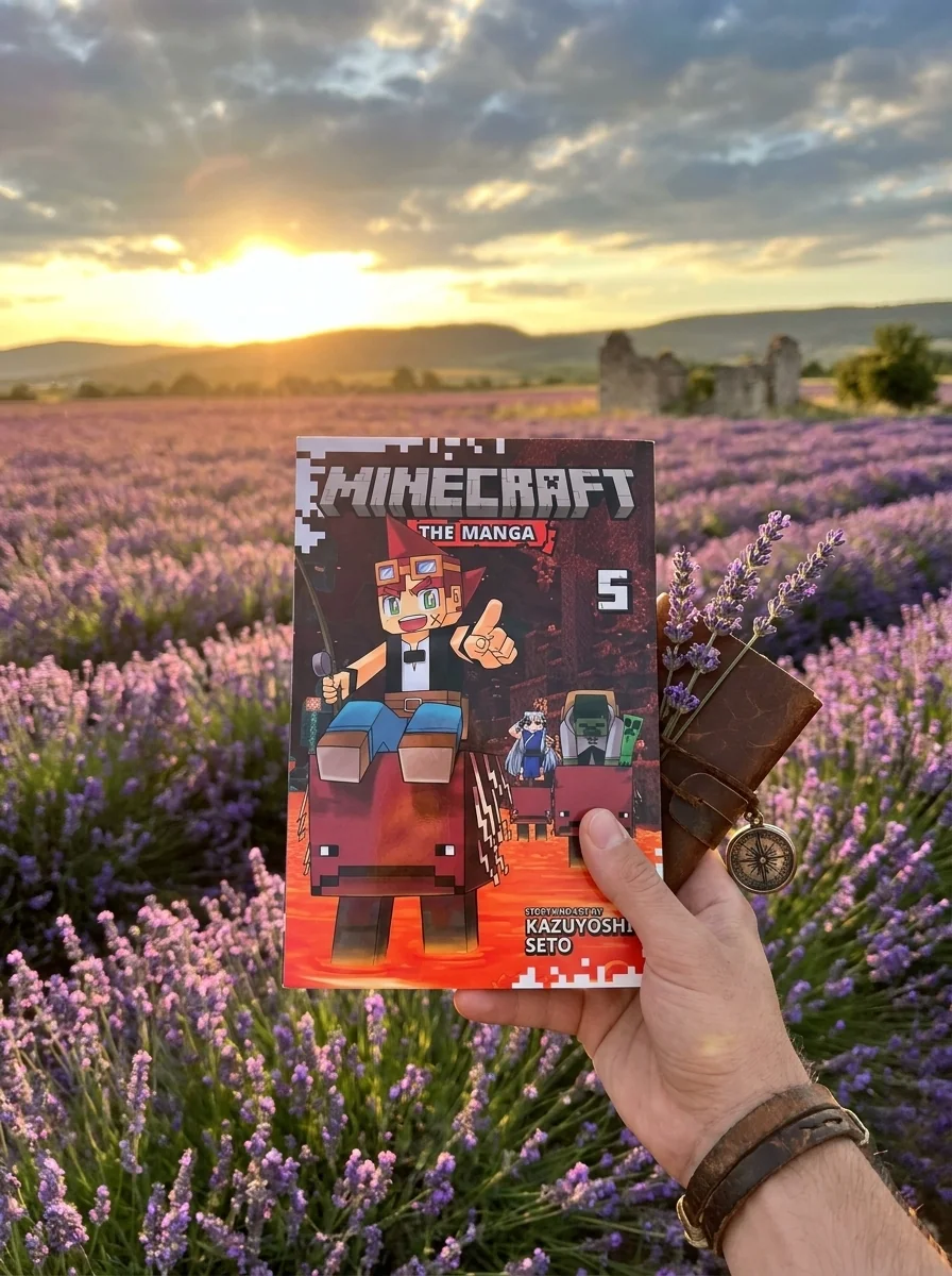 Minecraft: The Manga, Vol. 5 — Kazuyoshi Seto, обкладинка