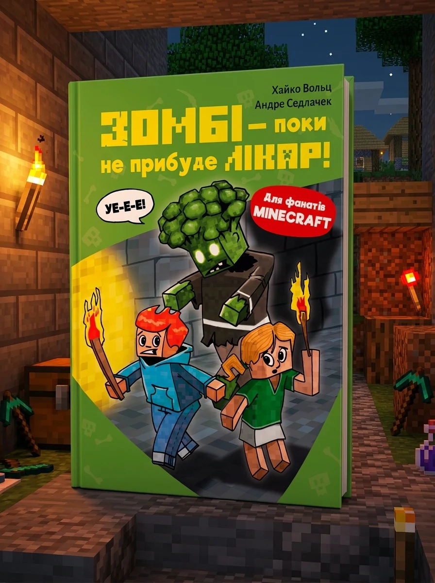 Minecraft. Зомбі — поки не прибуде лікар! Книга 1 — фото 2