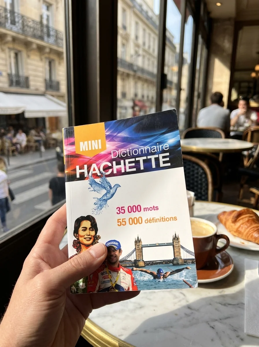 Mini dictionnaire Hachette français, обкладинка