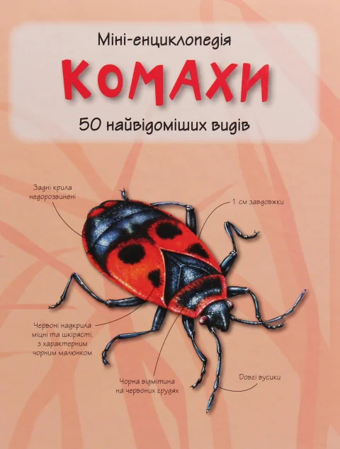 Міні-енциклопедія. Комахи. 50 найвідоміших видів