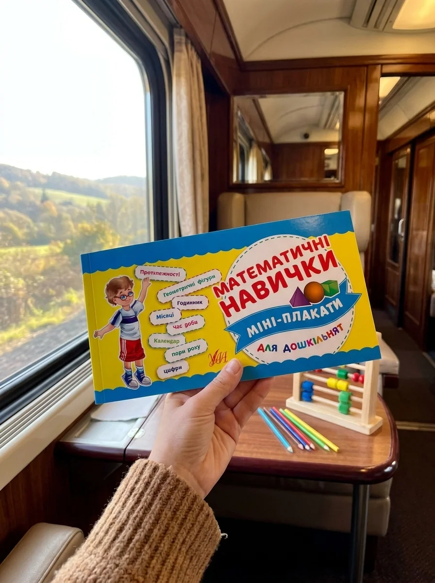 Міні-плакати для дошкільнят. Математичні навички — Розвивальні книги